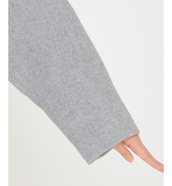 IKKA LOUNGE「フード配色ユルシルエットコート」|その他|