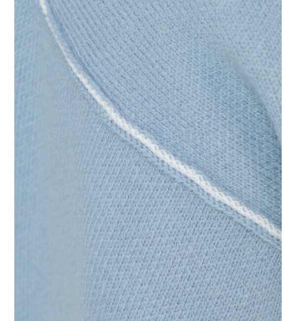 ikka「ダブルフェイススウェットライクニット」|プルオーバー|