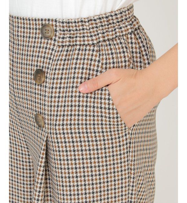 ikka「RENU ウーリッシュサーモワイドパンツ」|その他|