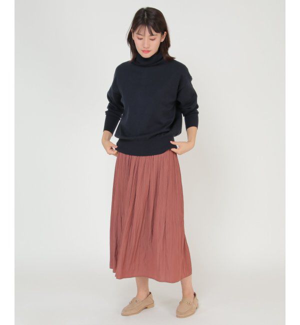 IKKA LOUNGE「ハイゲージタートルネックプルオーバー」|プルオーバー|