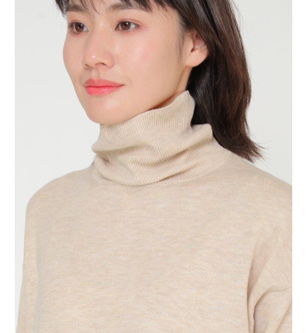 IKKA LOUNGE「ハイゲージタートルネックプルオーバー」|プルオーバー|