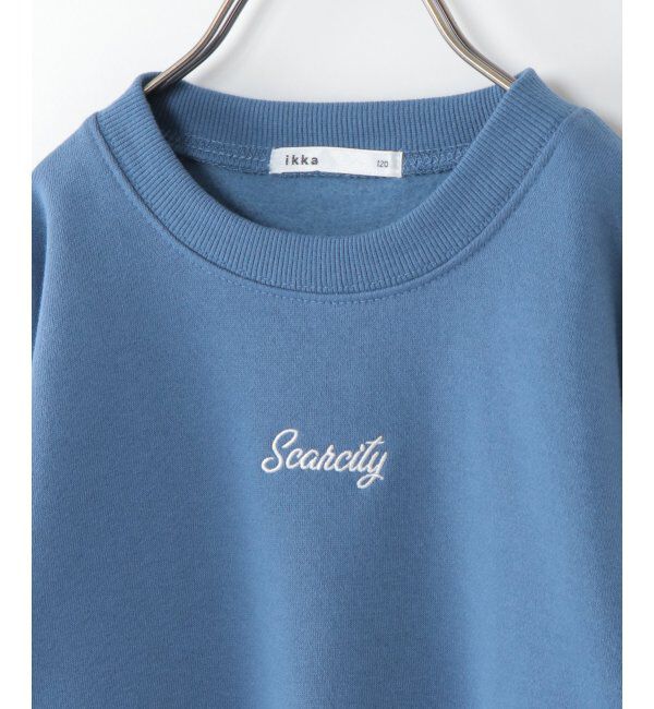 ikka kids「【キッズ】裏起毛チビロゴトレーナー（100~160cm）」|Tシャツ・カットソー|