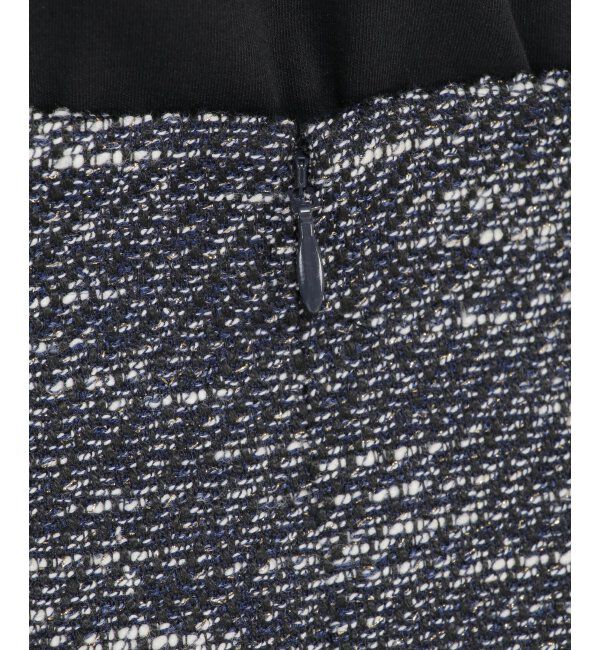 IKKA LOUNGE「ファンシーツイードスカート」|スカート|
