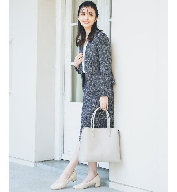 IKKA LOUNGE「ファンシーツイードスカート」|スカート|