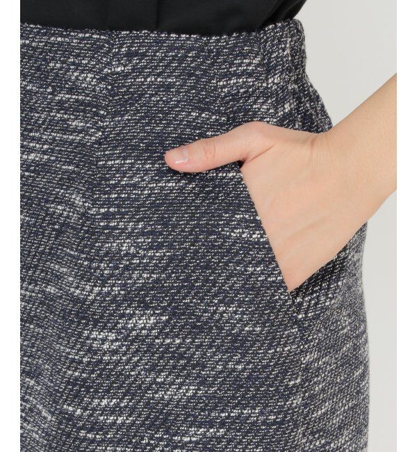 IKKA LOUNGE「ファンシーツイードスカート」|スカート|