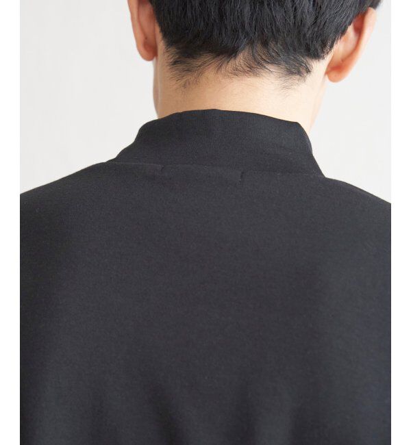 IKKA LOUNGE「ポンチモックネックロンT」|Tシャツ・カットソー|