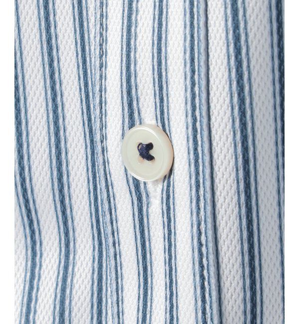 ikka「7分袖イージーケアバンドカラーシャツ」|シャツ・ブラウス|