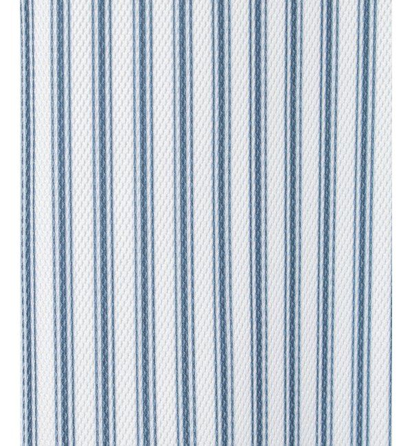 ikka「7分袖イージーケアバンドカラーシャツ」|シャツ・ブラウス|