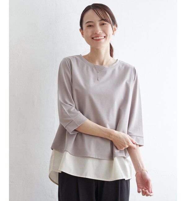 ikka「裾レイヤードプルオーバー」|その他|