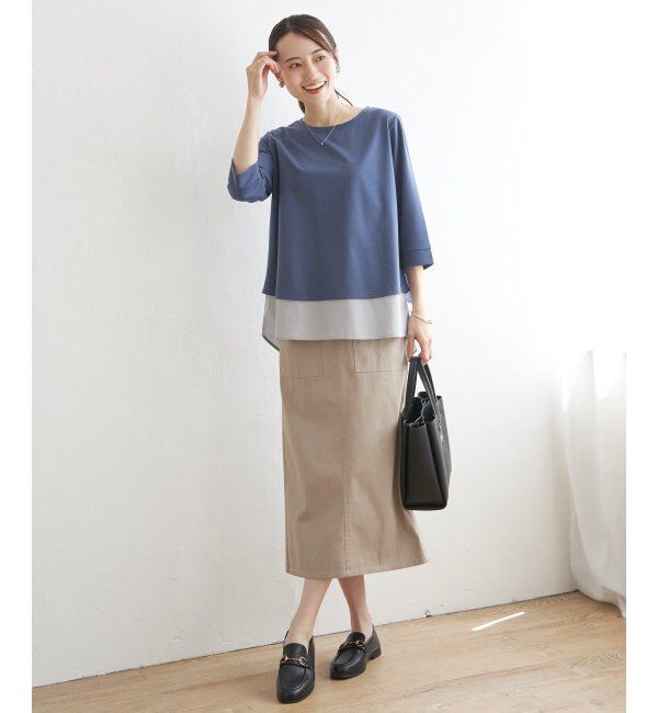 ikka「裾レイヤードプルオーバー」|その他|