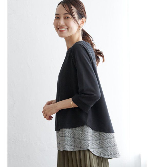 ikka「裾レイヤードプルオーバー」|その他|