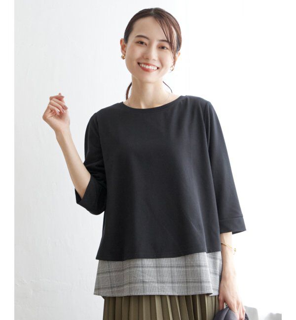 ikka「裾レイヤードプルオーバー」|その他|