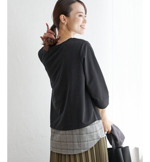 ikka「裾レイヤードプルオーバー」|その他|