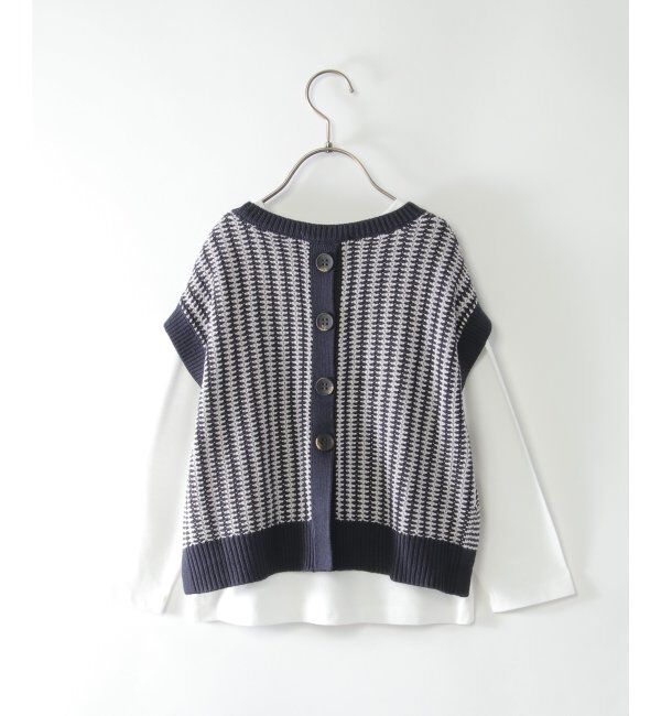 ikka kids「【親子おそろい】ニットベストSET（120~160cm）」|その他|