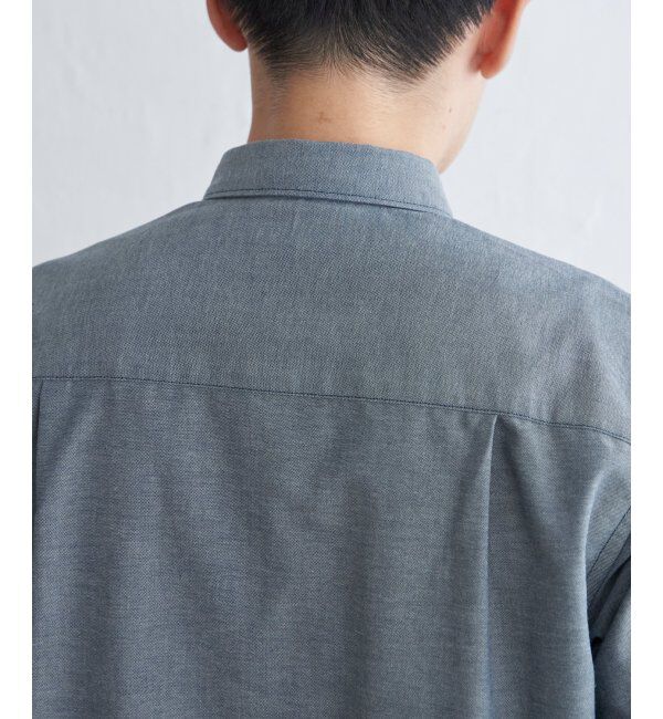 ikka「７ブブロックススエードキリカエＳＨ」|シャツ・ブラウス|