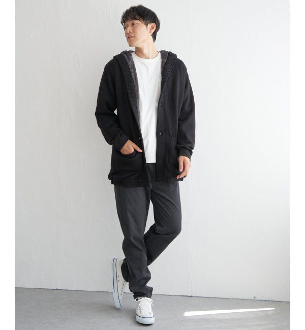 ikka「裏ボアニットフーディガン」|その他|