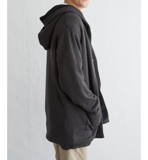 ikka「裏ボアニットフーディガン」|その他|