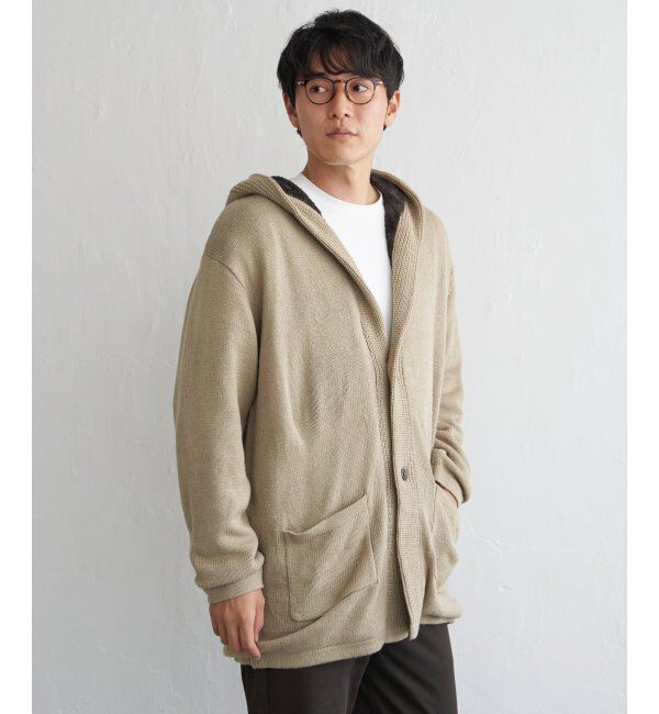 ikka「裏ボアニットフーディガン」|その他|