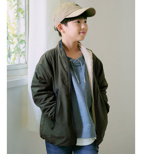 ikka kids「【親子おそろい】リバーシブルフェイクファーブルゾン（110~160cm）」|その他|