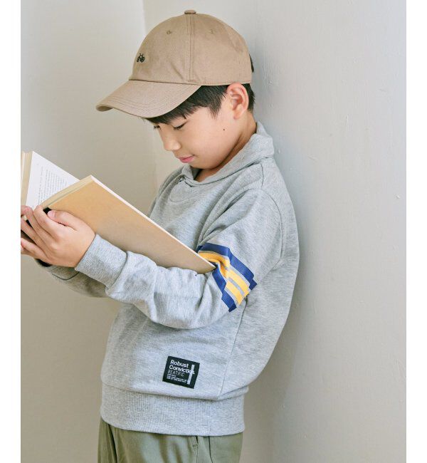 ikka kids「コンチョボタンショール襟トレーナー（120~160cm）」|Tシャツ・カットソー|