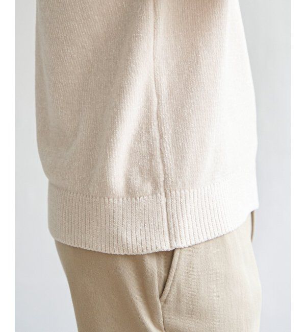 ikka「モール求心柄ニット」|プルオーバー|