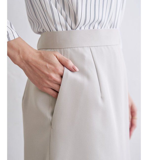 IKKA LOUNGE「ウォッシャブルスカート」|スカート|