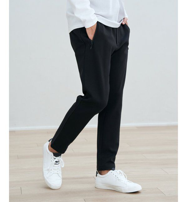 ikka「テックストレッチジップパンツ」|その他|