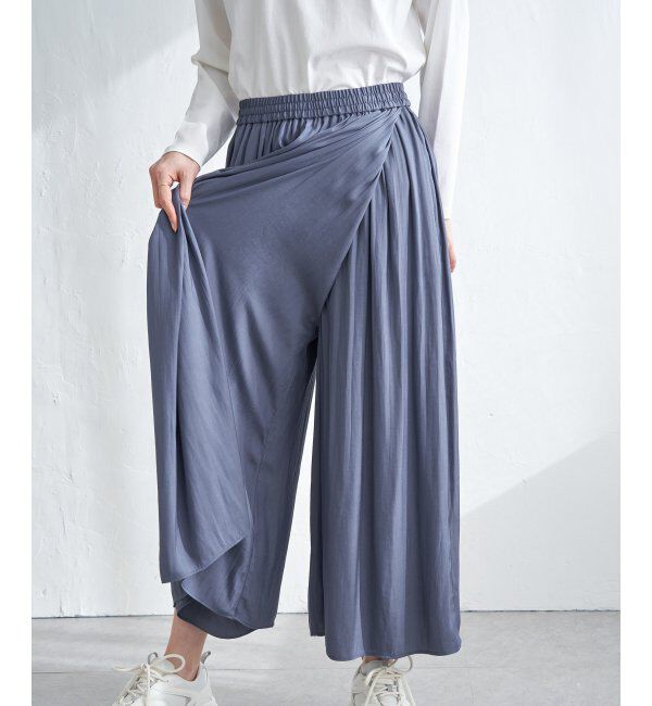 ikka「カッセンボリュームラップスカーチョ」|その他|