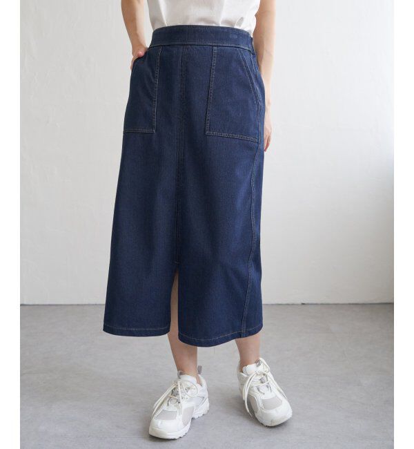 ikka「GOKU楽冷感タイトスカート」|スカート|