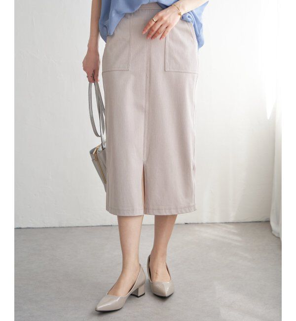 ikka「GOKU楽冷感タイトスカート」|スカート|