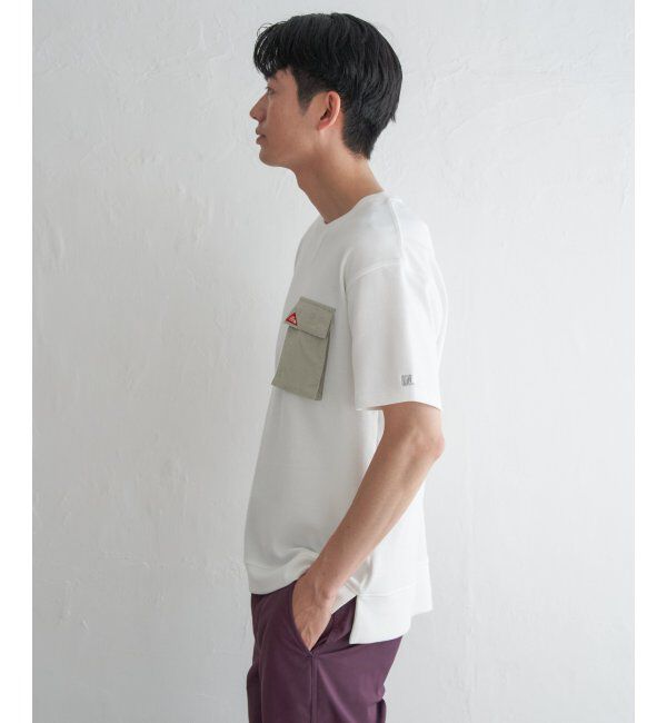 ikka「URBAN NATURE LIFE アーバンネイチャーライフ ワンポイントポケットTシャツ」|Tシャツ・カットソー|