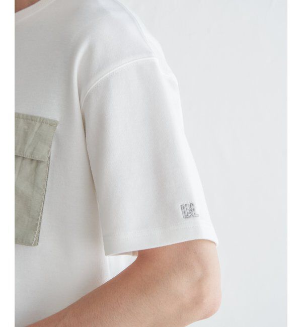 ikka「URBAN NATURE LIFE アーバンネイチャーライフ ワンポイントポケットTシャツ」|Tシャツ・カットソー|