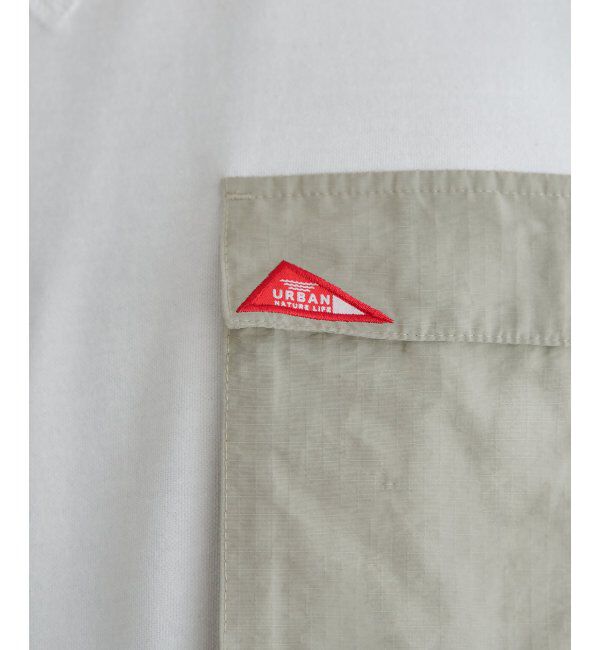ikka「URBAN NATURE LIFE アーバンネイチャーライフ ワンポイントポケットTシャツ」|Tシャツ・カットソー|