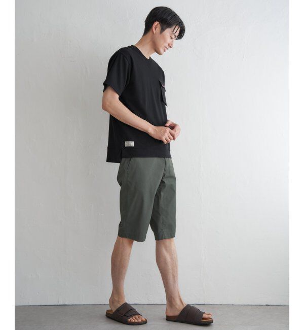 ikka「URBAN NATURE LIFE アーバンネイチャーライフ ワンポイントポケットTシャツ」|Tシャツ・カットソー|