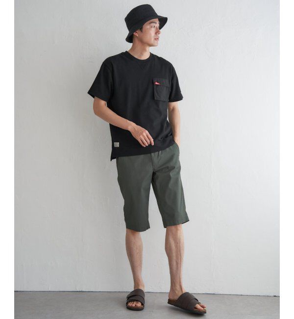 ikka「URBAN NATURE LIFE アーバンネイチャーライフ ワンポイントポケットTシャツ」|Tシャツ・カットソー|