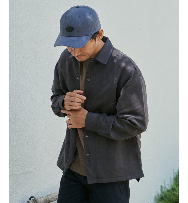 ikka「フェイクスウェードシャウター」|シャツ・ブラウス|