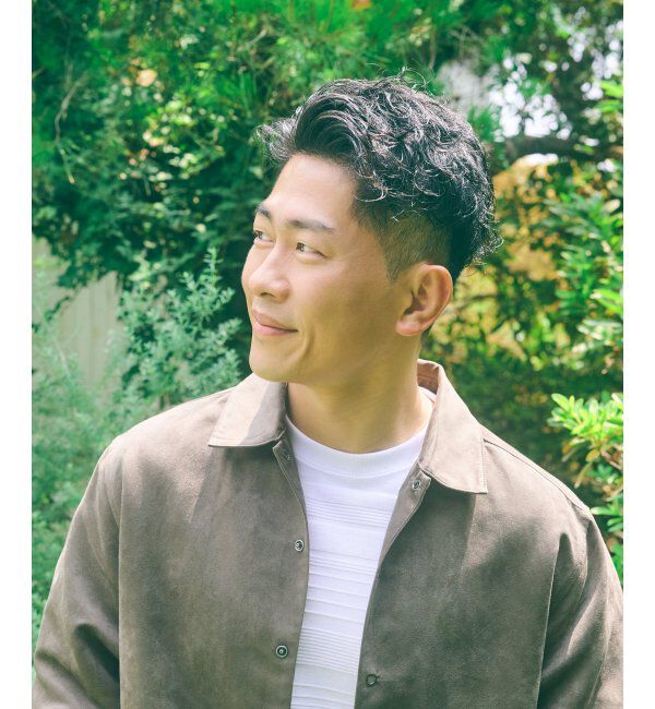 ikka「フェイクスウェードシャウター」|シャツ・ブラウス|