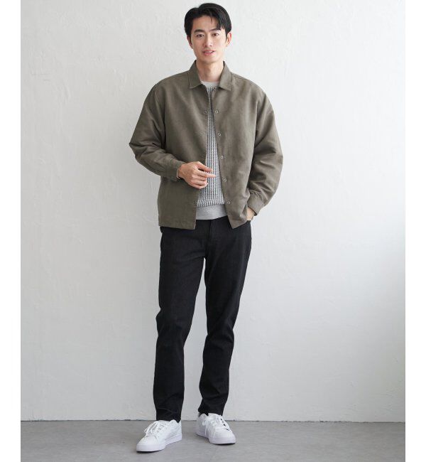 ikka「フェイクスウェードシャウター」|シャツ・ブラウス|