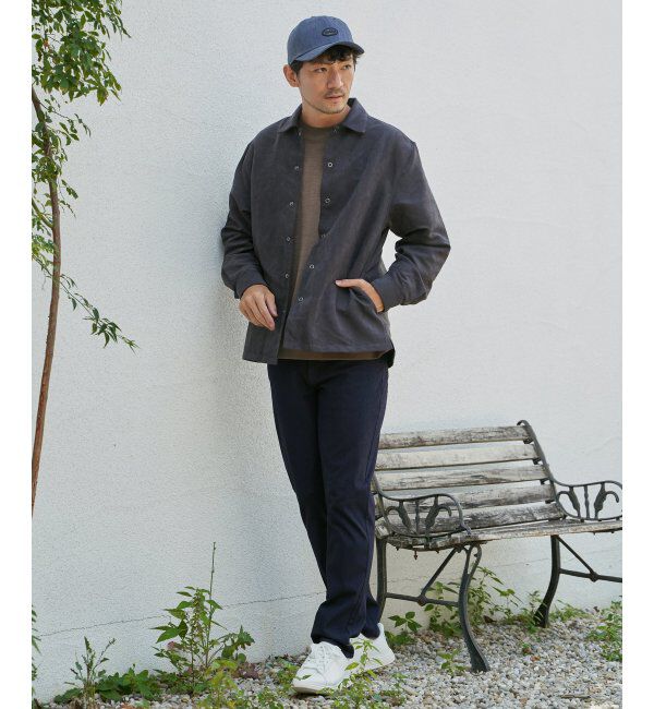 ikka「フェイクスウェードシャウター」|シャツ・ブラウス|