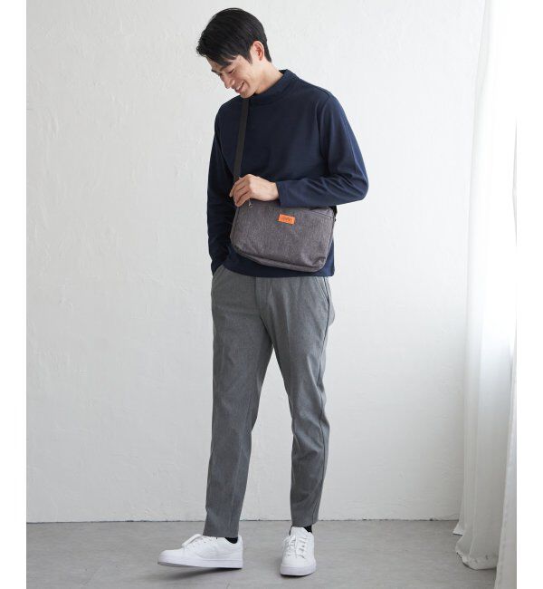 IKKA LOUNGE「ポンチモックネックロンT」|Tシャツ・カットソー|