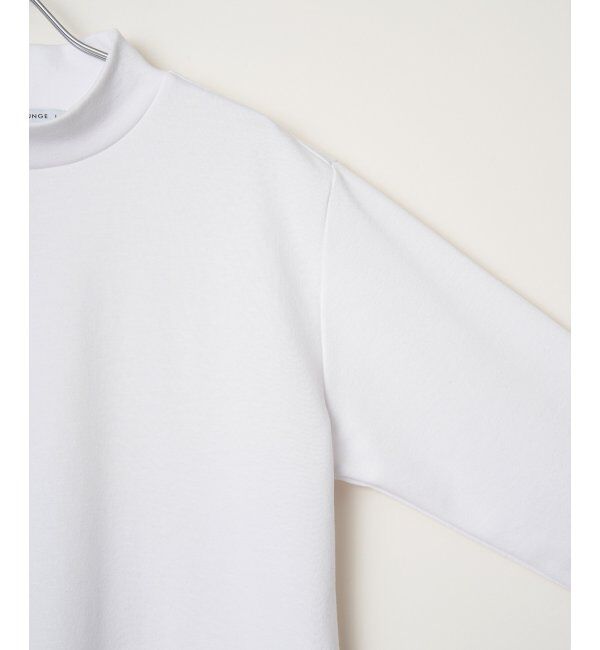 IKKA LOUNGE「ポンチモックネックロンT」|Tシャツ・カットソー|