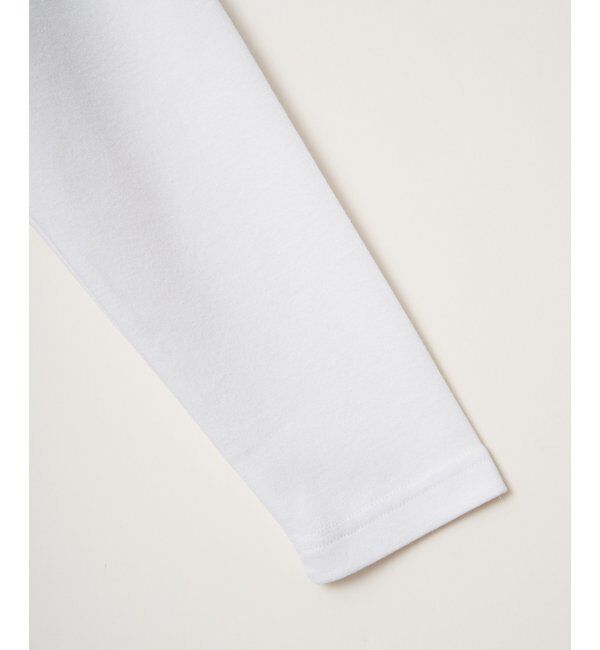 IKKA LOUNGE「ポンチモックネックロンT」|Tシャツ・カットソー|