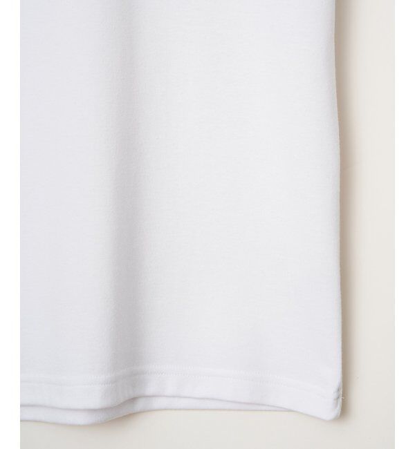 IKKA LOUNGE「ポンチモックネックロンT」|Tシャツ・カットソー|