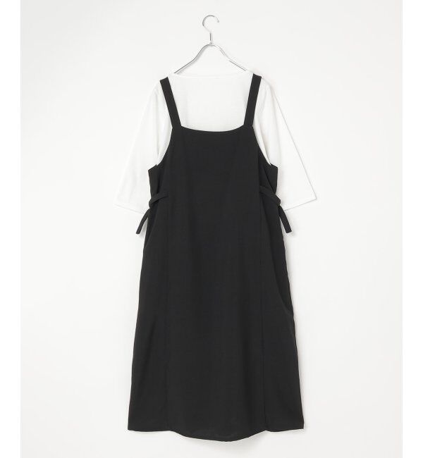ikka「【2点セット】サイドバックルジャンスカセット」|ワンピース|