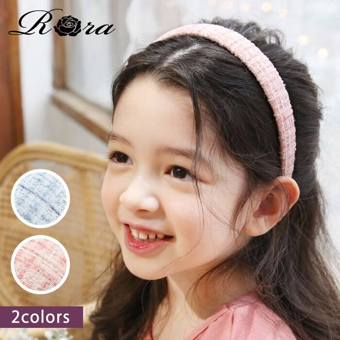 BACKYARD FAMILY「Rora カチューシャ 通販 ツイード 58532202 髪飾り ヘッドドレス 子供 女の子」|その他|
