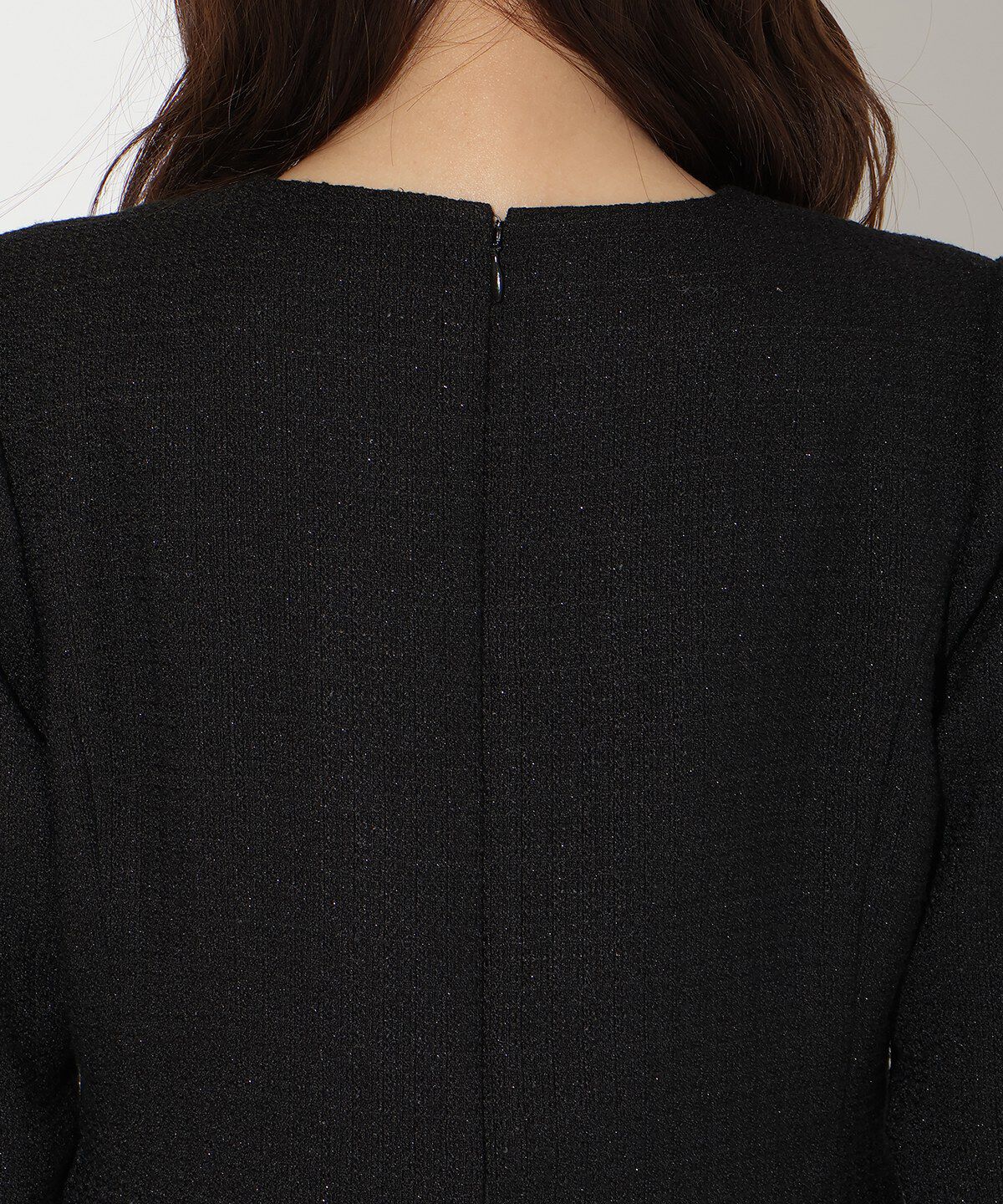 アンドクチュール「ツイードジャケットドッキングワンピース」|ワンピース|