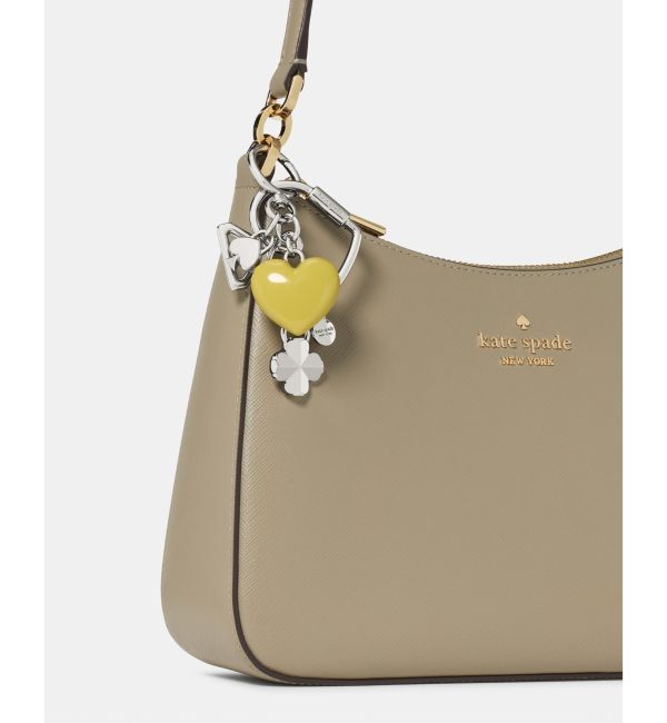 kate spade new york「ハート バッグ チャーム」|ストラップ|