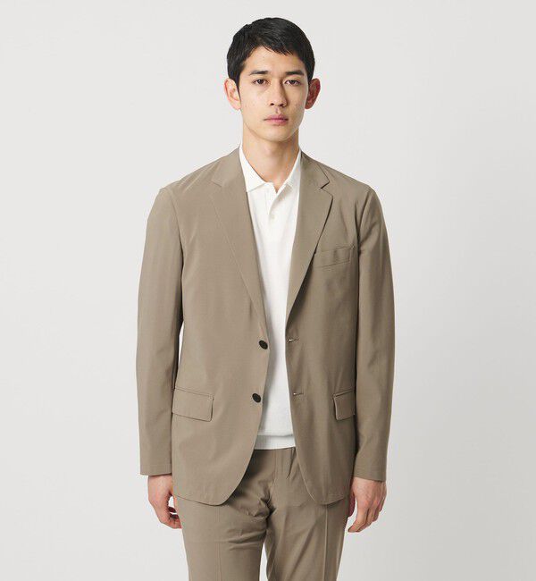 UNITED ARROWS「ライトパーテックス シングル 2ボタン テーラードジャケット UA COZY ウォッシャブル 2WAYストレッチ」|テーラードジャケット|