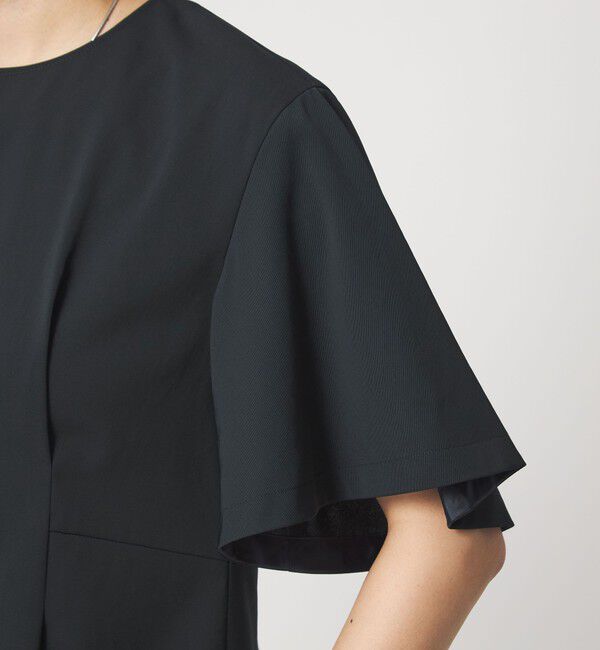 UNITED ARROWS green label relaxing「［size SHORTあり］サラフール タック ブラウス ストレッチ 接触冷感 UVカット」|シャツ・ブラウス|