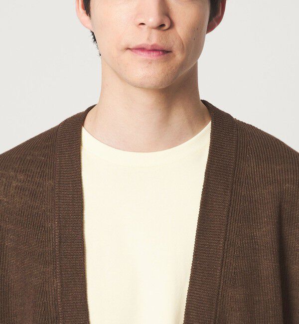 UNITED ARROWS green label relaxing「リネン アゼ イージーカーディガン」|カーディガン|